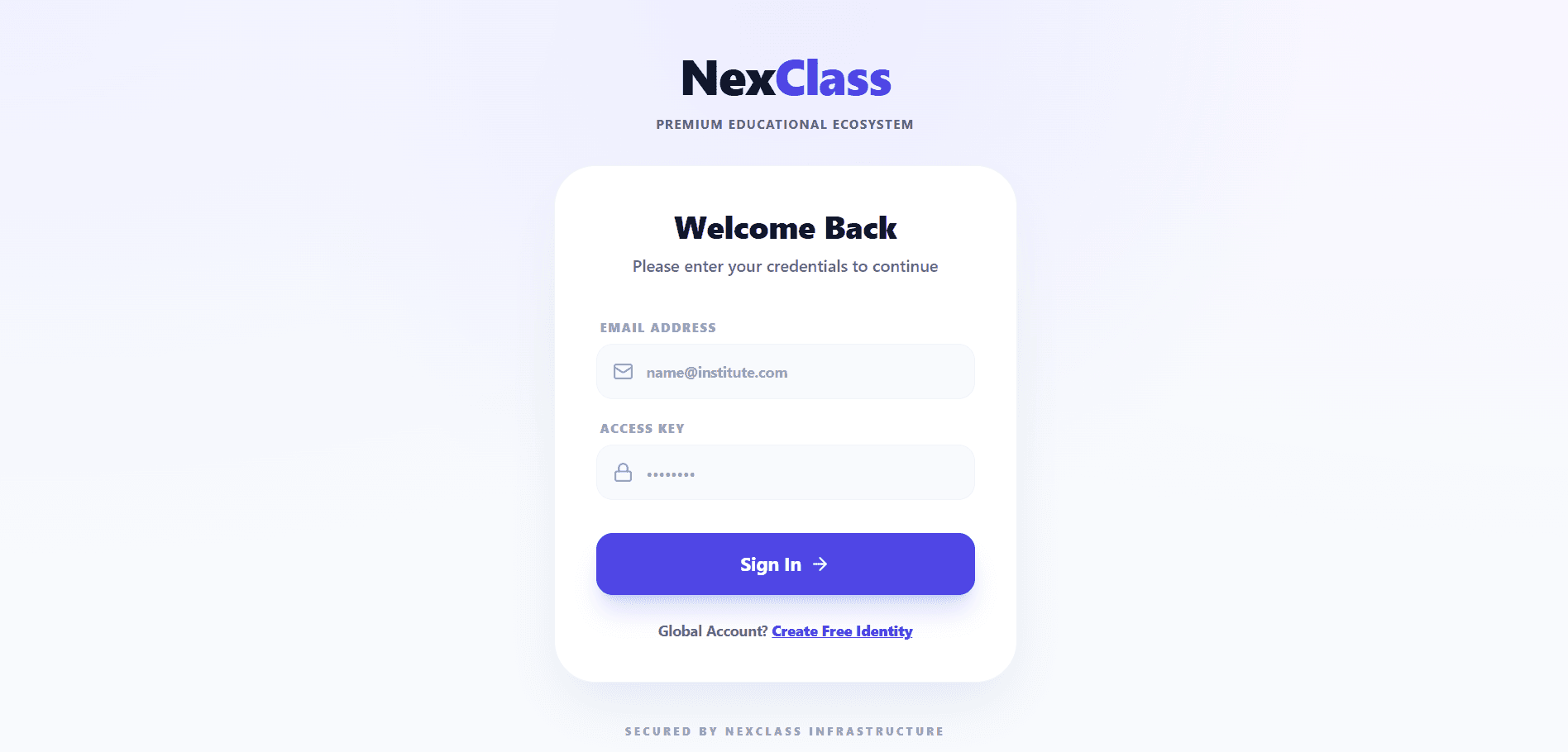 NexClass - Institute Management Platform