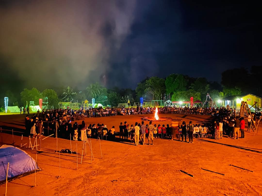 The 5-member team at Eranella Forest Reservation